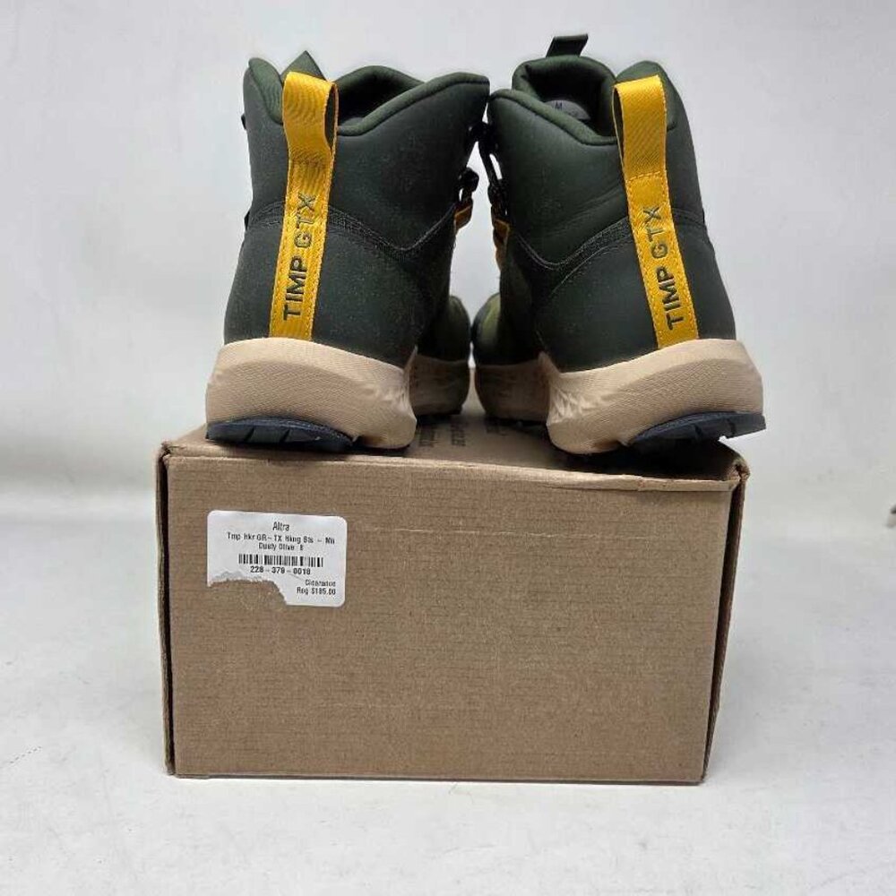Men's 8 Altra Timp Hiker GTX GORE-TEX waterproof hiking boots Dusty Olive 2 - Picture 2 of 11